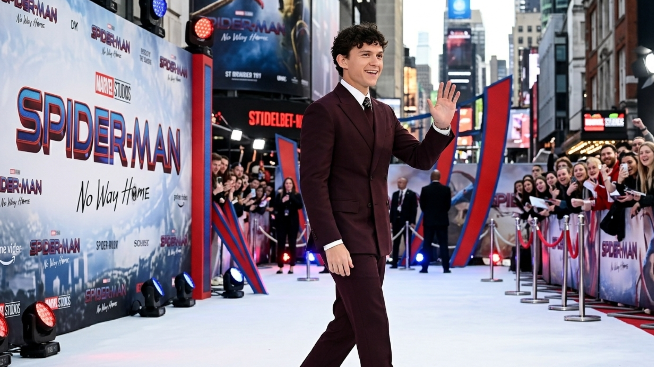 How to Get the Look Tom Holland Spider-Man Brand New Day UK Premiere Suit Style