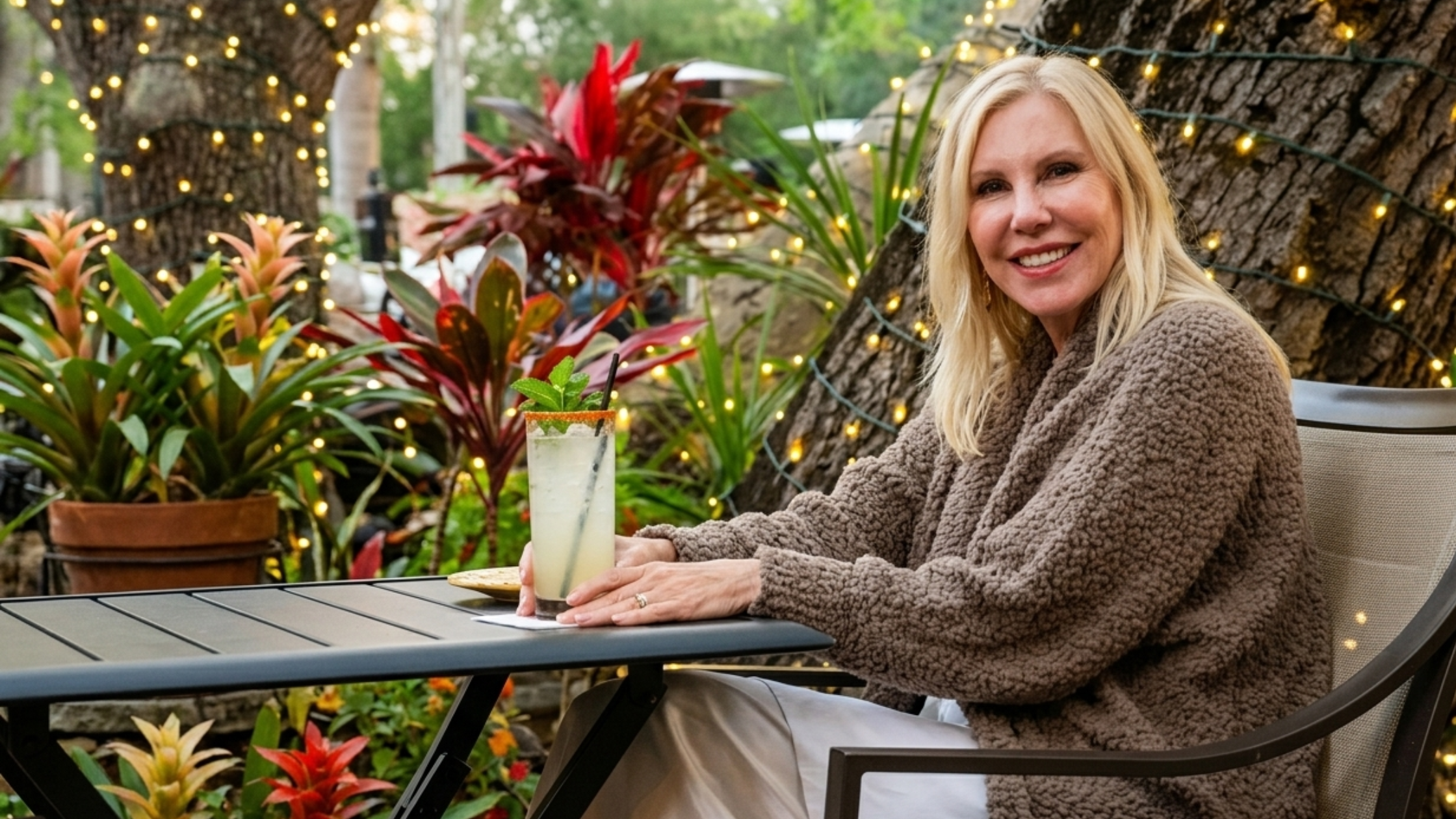 How to Style the Real Housewives Of Orange County S20 Vicki Gunvalson Textured Teddy Cardigan for Effortless Everyday Fashion