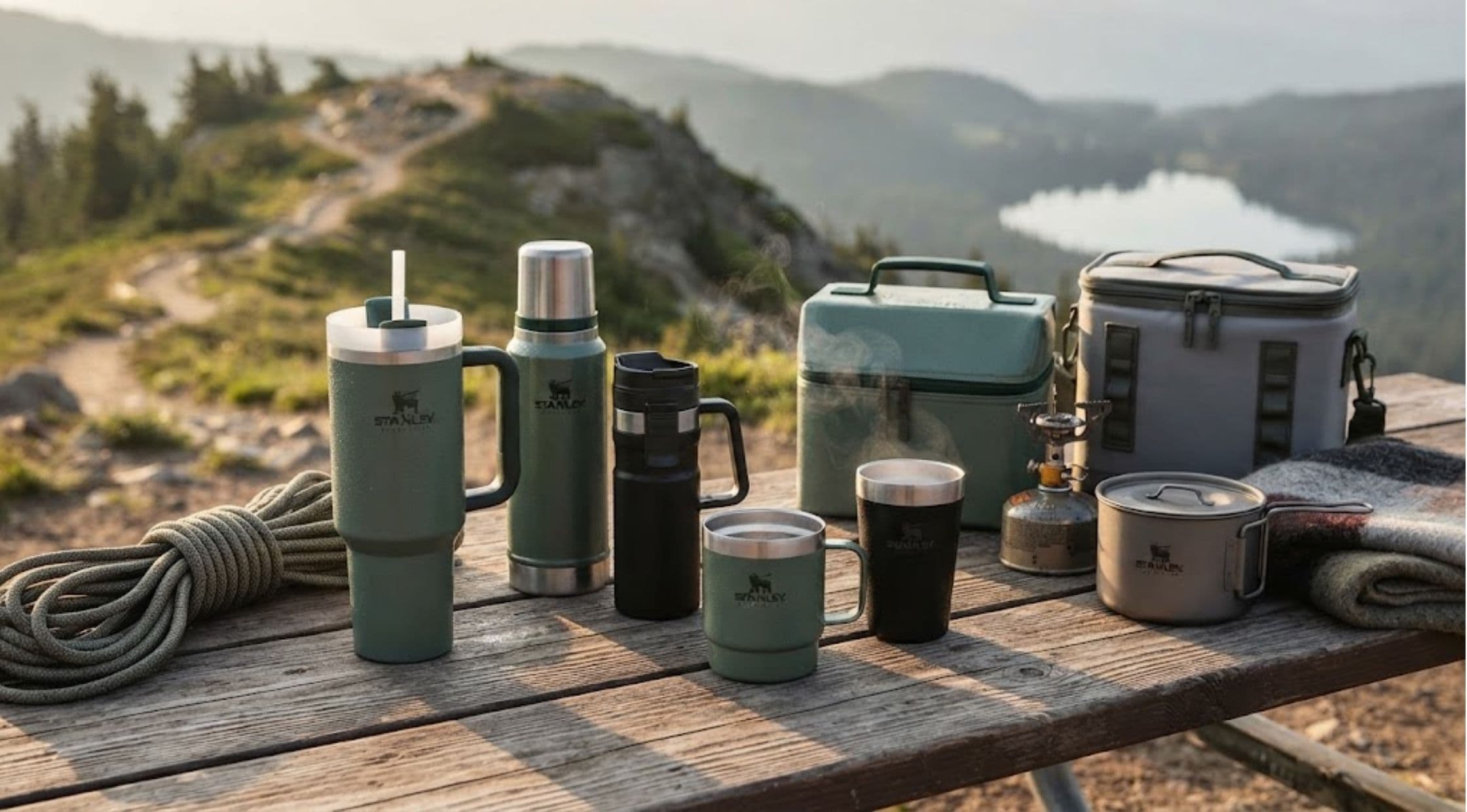 Stanley Drinkware Durable Essentials for Everyday Travel and Outdoor Adventures